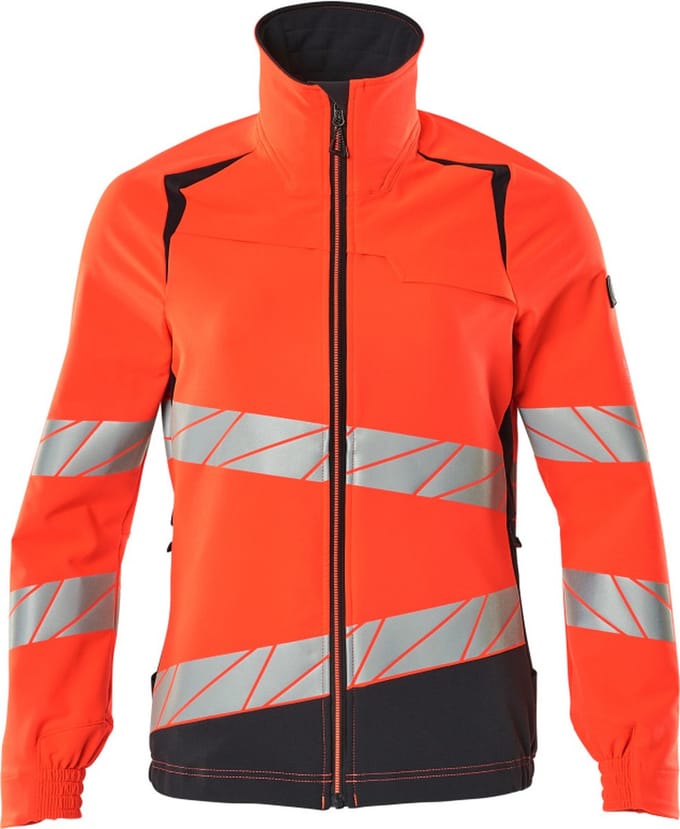 Mascot Accelerate Safe Jas 19008-511 - hi-vis rood/donkermarine - 5XL
