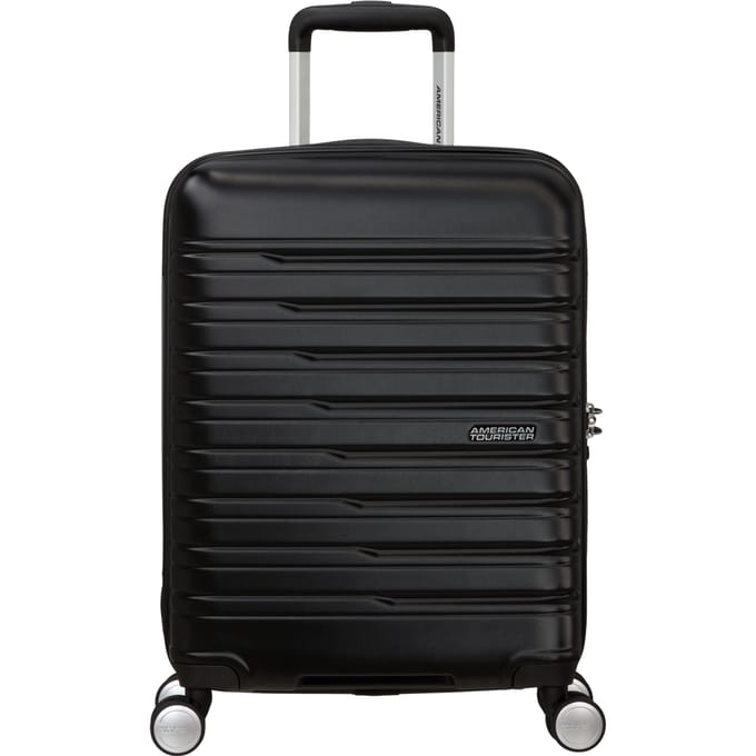 American Tourister Koffer - Flashline Spinner (4wiel) 55cm Handbagage - Shadow Black - 2.6 kg