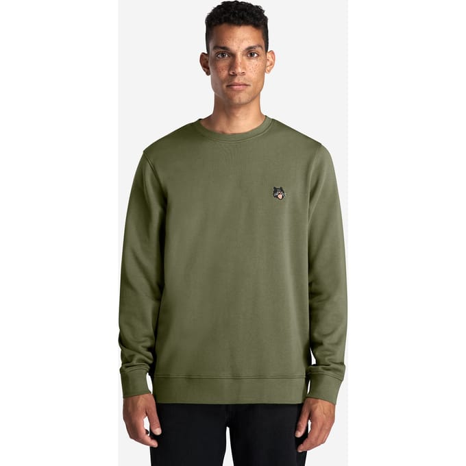 A-DAM Sweatshirt Angry Archie Green Größe: L | Pullover Outlet | Herren | Grün