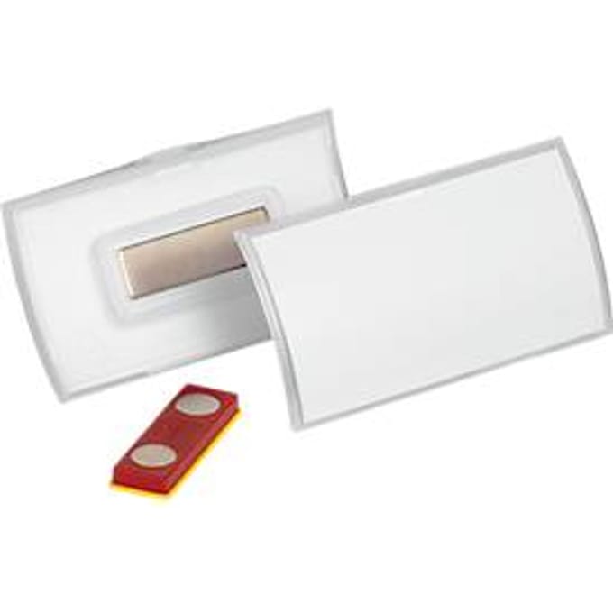 Durable 825919 Naamplaatje CLICK FOLD (b x h) 75 mm x 40 mm magneet 10 stuk(s)