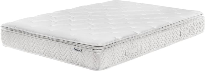 LUXUS - Pocketveringmatras - Crème - 140 x 200 cm - Polyester