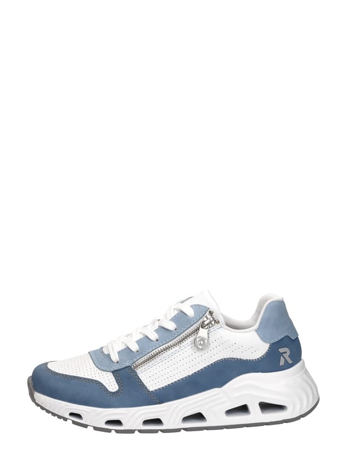 Rieker Sport Sneakers - Dames - Blauw - Maat:36