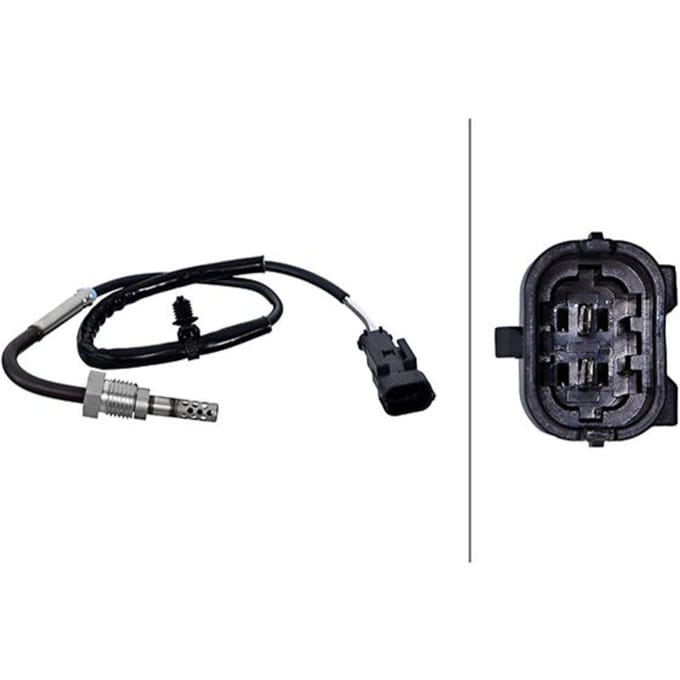 Sensor, uitlaatgastemperatuur HELLA 6PT 010 376-291