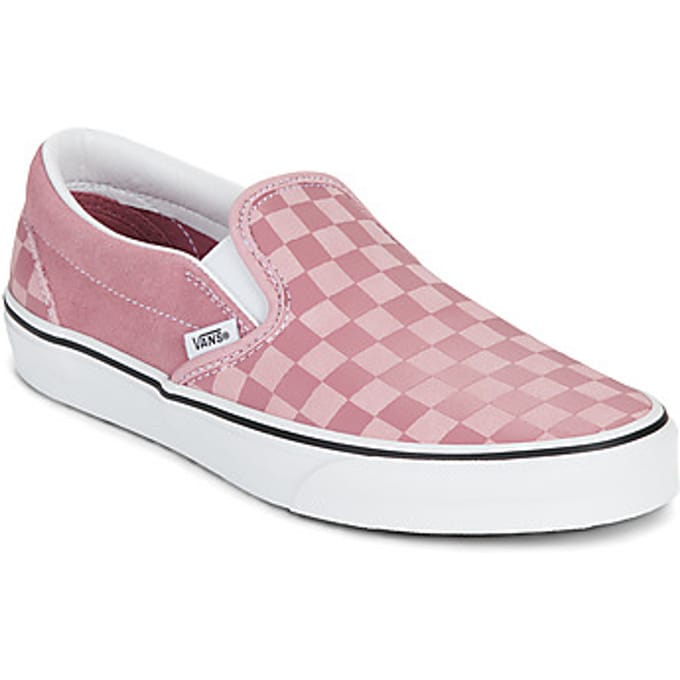 Instappers Vans Classic Slip-On CHECKERBOARD MAUVE