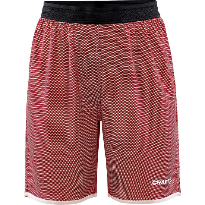 Craft Progress Reversible Basket Shorts W 1911116 - Bright Red/White - M