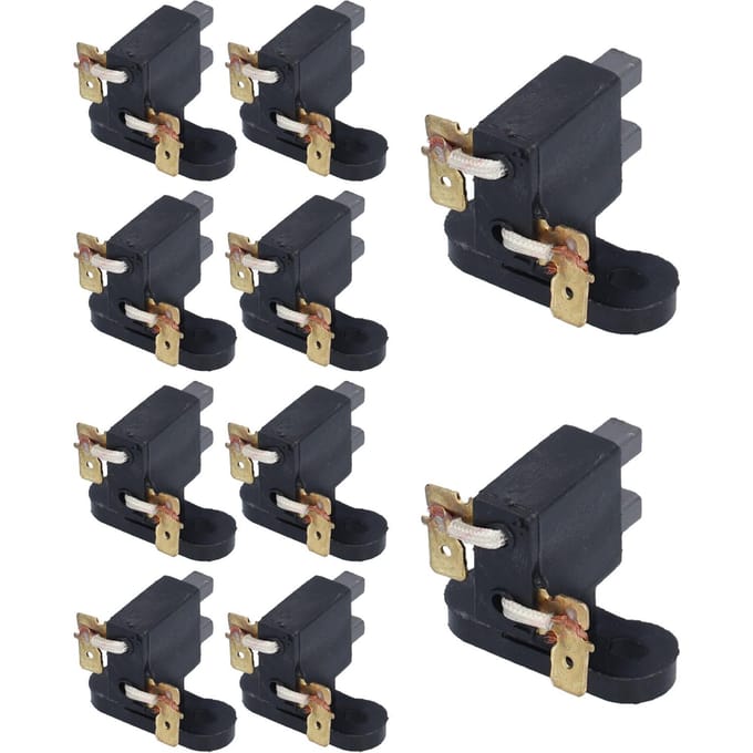 10 stuks Generator Koolborstel Handig Eenvoudige Aansluiting Stevig Duurzaam Betrouwbare Montage Generator