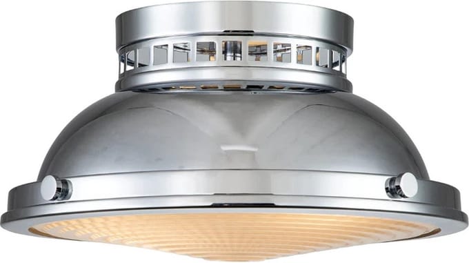 Hinkley LED Plafondlamp Amelia | 2X E27 Max 40W | Dimbaar | Polished Chrome