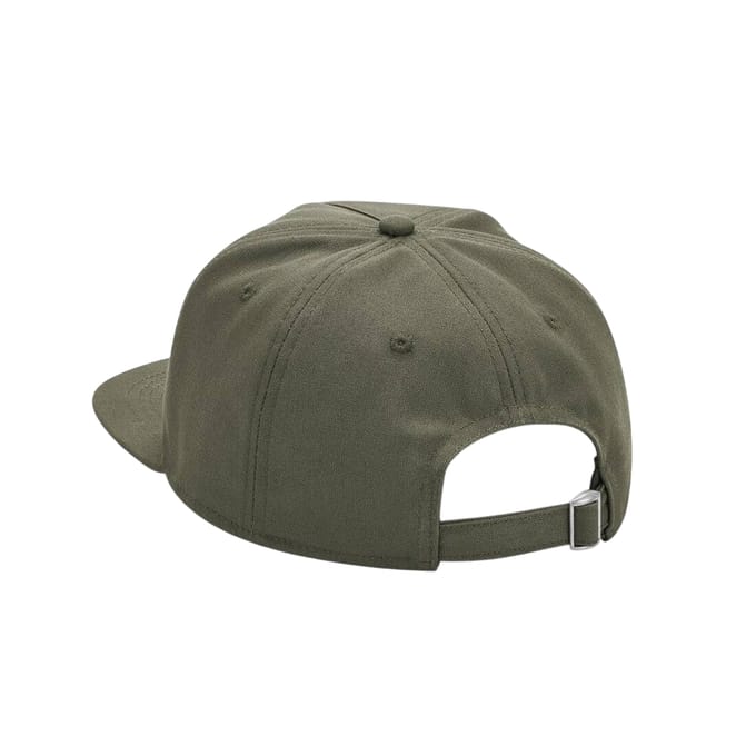 Beechfield 5 Paneel Organic Cotton Unstructured Cap (Olijfgroen)