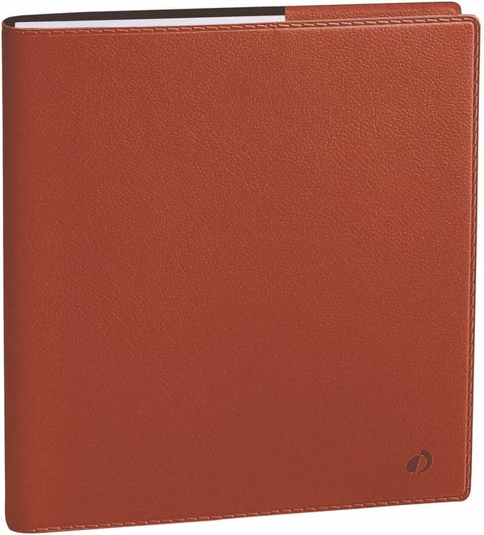 Schooljaarplanner 2024-2025 - Executive weekplanner - Frans - 13 maanden - 16x16 cm - Wit papier