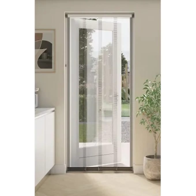 CanDo Horgordijn Lamelhor deur Comfort - Grijs 95x235cm