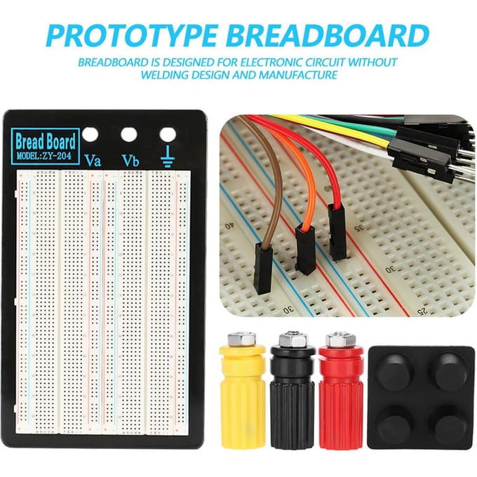 1660 Points Trous Fiche sur Plaque d'Essai Banc de Test Circuit Test Sans Soudure