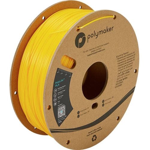 Polymaker PA02007 PolyLite Filament PLA kunststof 1.75 mm 1000 g Geel PolyLite™ PLA 1 stuk(s)