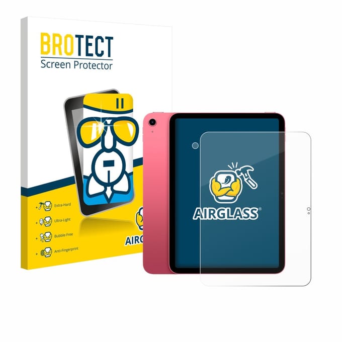 Screenprotector voor Apple iPad A16 11" 2025 (Voor+Camera) Beschermglas transparant