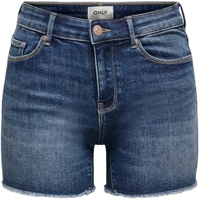 ONLY ONLBLUSH MID SK DNM SHORTS NOOS Dames Jeans - Maat M