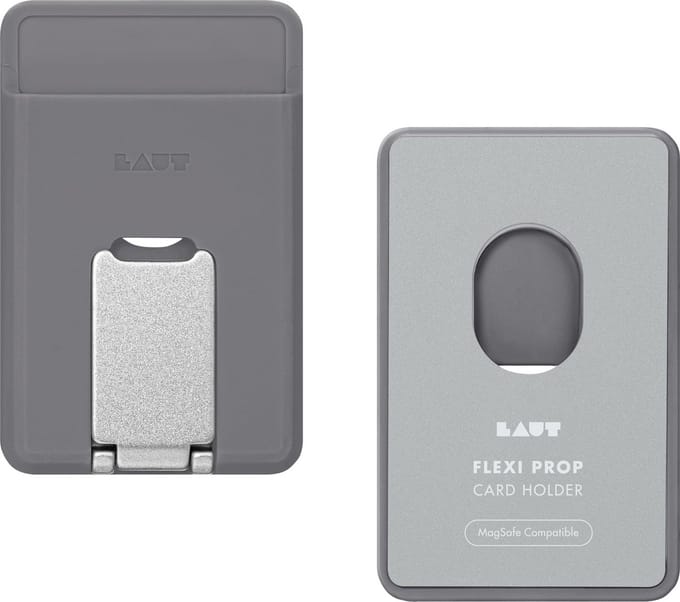 LAUT MagSafe Wallet - Grijs