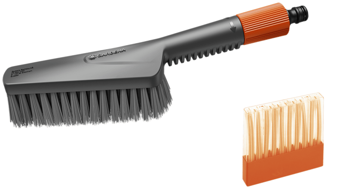 GARDENA - Cleansystem Wasset met borstel S zacht