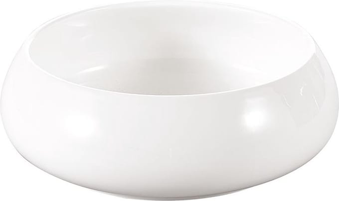 Bricard Bondy Schaal - Wit - 23,8x7cm - Porselein