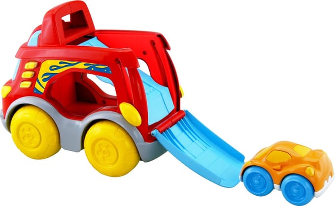 Tommy Transporter en vrienden - vrachtwagen- Tiny Toys