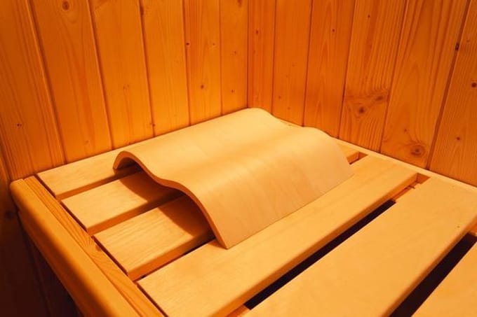 Karibu Sauna Hoofdsteun Wave - Ergonomisch (63009)