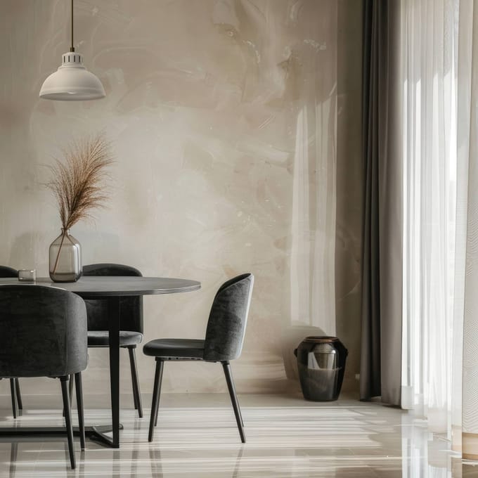 Sven Hanglamp Beige Metaal - Minimalistisch design
