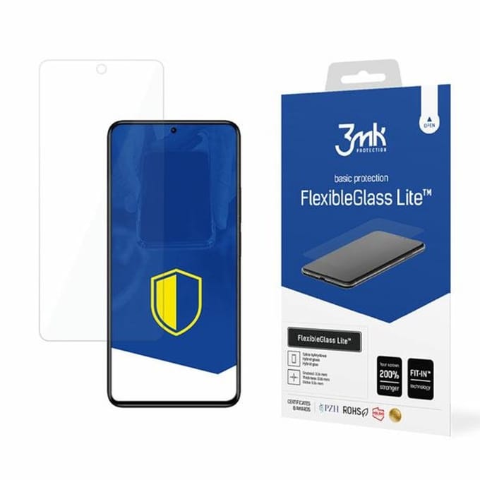 3MK FlexibleGlass Lite - Hybride Bescherming - Voor Xiaomi Redmi Note 11 Pro - Transparant - Sterkte 6H