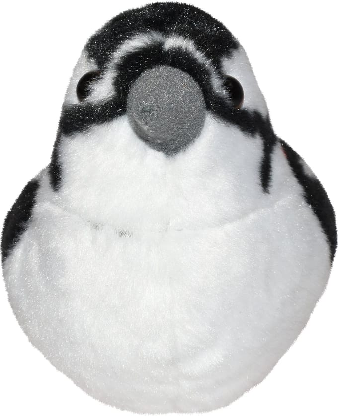 Wild Republic - Knuffel - Grote Bonte Specht - Knuffel met Geluid - 15 cm