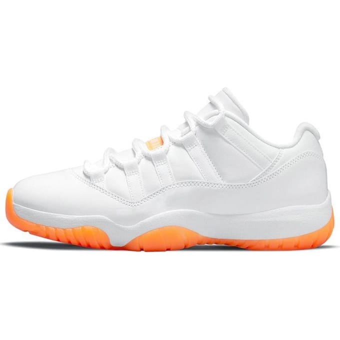 Nike Nike Air Jordan 11 Retro Low - Limited Edition - Dames - Sneaker - Basketbal - Wit/Oranje
