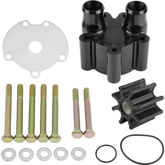 Waterpomp Impeller Kit voor Mercury Bravo1 2 3 Vervanging 46807151A14 black