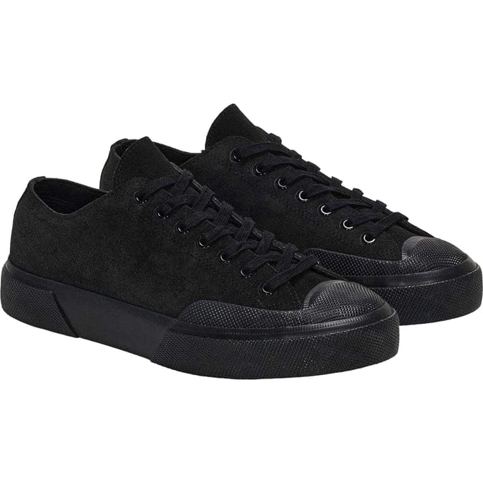 Superga Dames/Dames Flesh Out Suede Work Trainers (Volledig zwart)