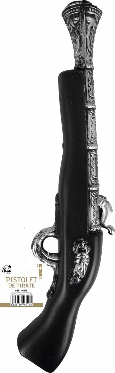Plastic Pistool Piraat 42 cm