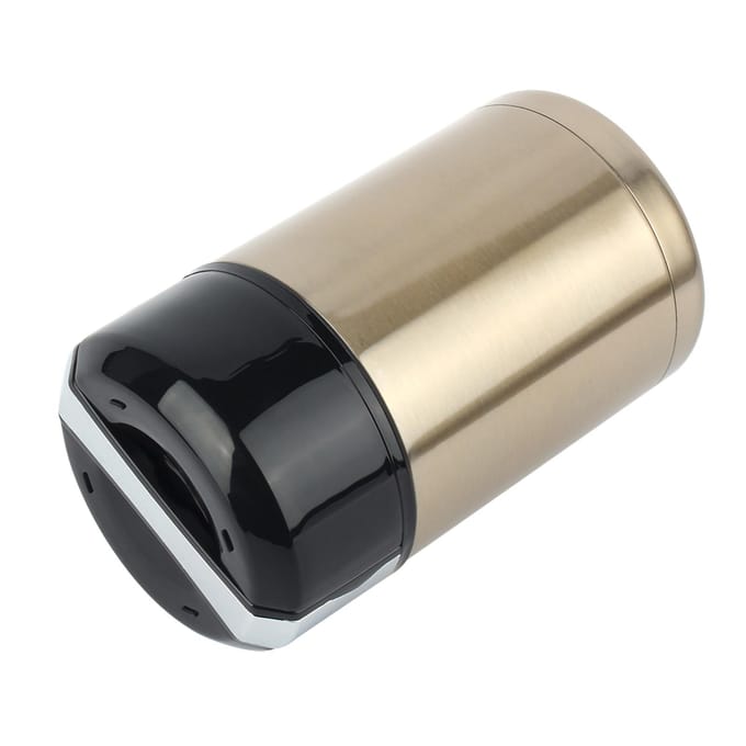 1000ml Roestvrijstalen Vacuüm Thermos Lunchbox Smoldering Mok Geïsoleerde Soepcontainer black