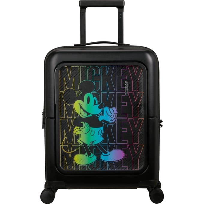 American Tourister trolley Dashpop Disney Spinner 55 / 20 EXP TSA Mikey Neon Gradient zwart