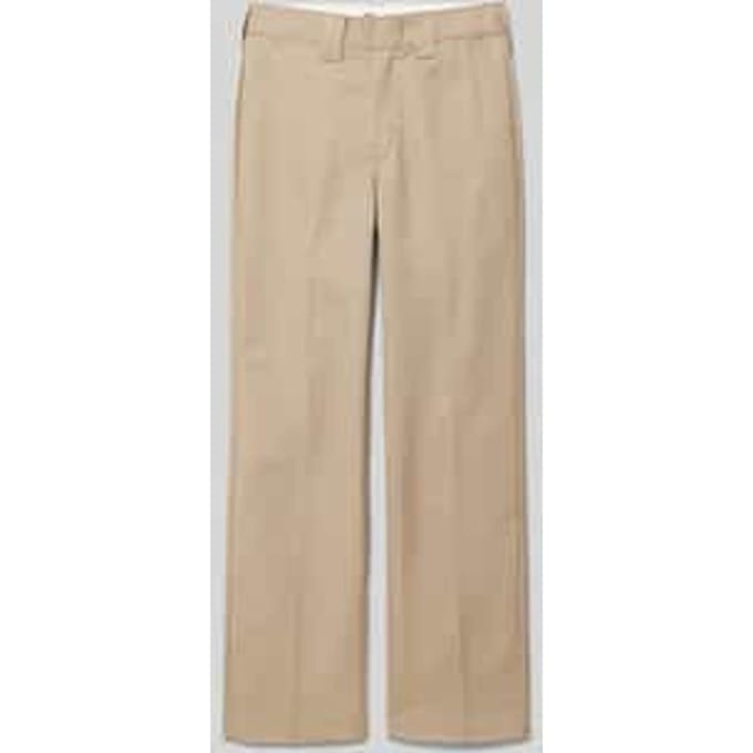 Regular fit stoffen broek met ceintuurlussen, model 'WORK'
