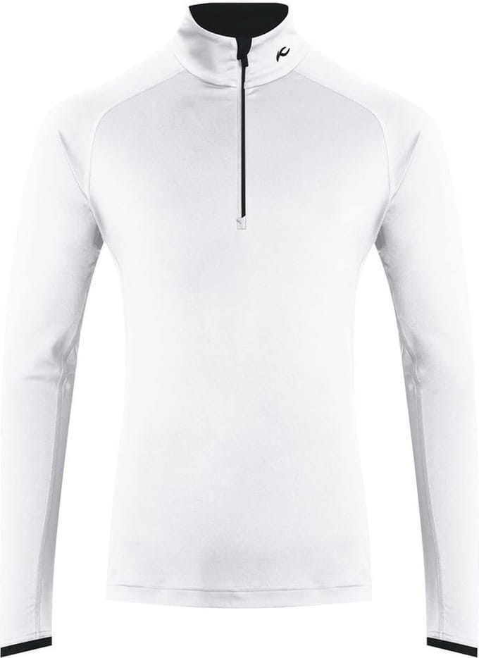 Skipully KJUS Men Feel Half Zip White Black-Maat 54