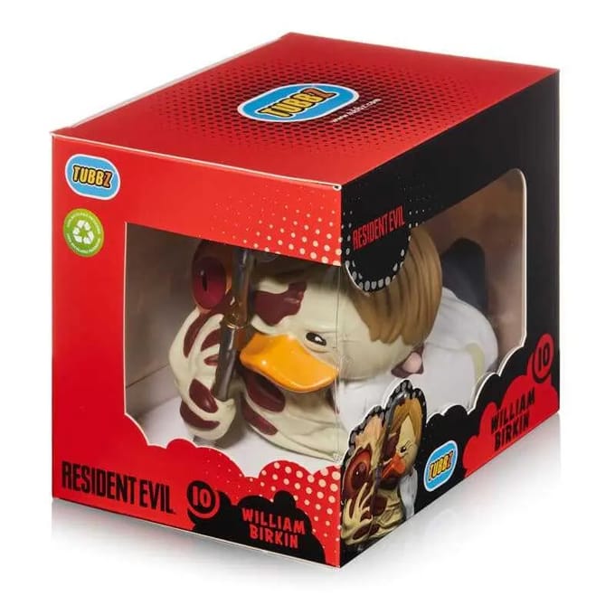 Numskull - Best of TUBBZ Boxed Badeend - Resident Evil - William Birkin - 9cm