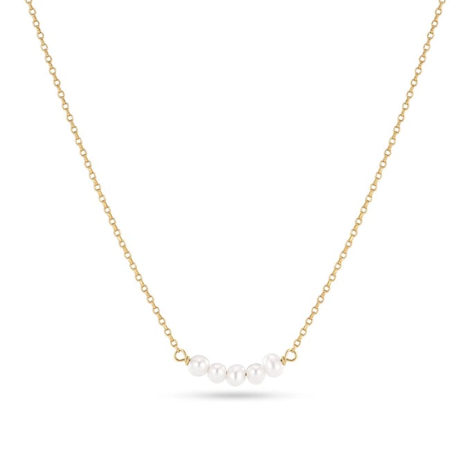 Sif Jakobs Essenza Dames Ketting 925 Sterling Silver - Wit