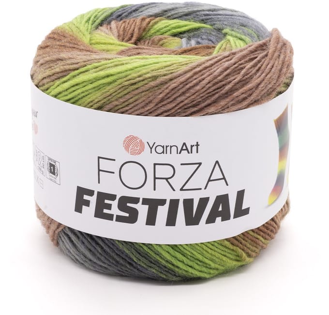 Sokkenwol Yarnart Forza Festival - Lang Verloop - 2910