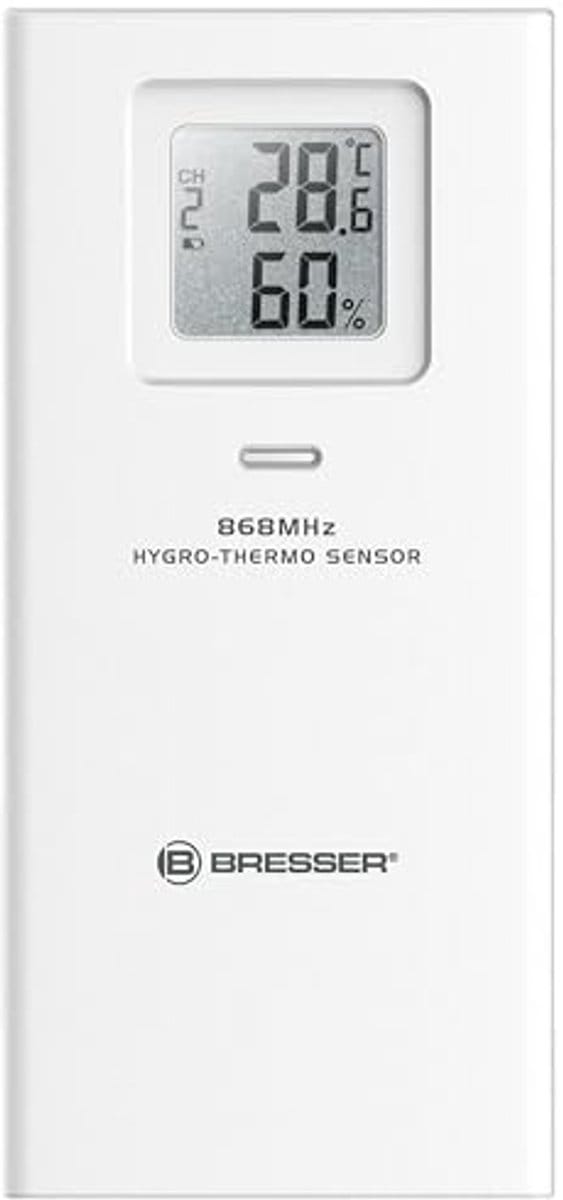 Thermo-/Hygrosensor voor Weerstations - Draadloze Temperatuur- en Luchtvochtigheidsmeting