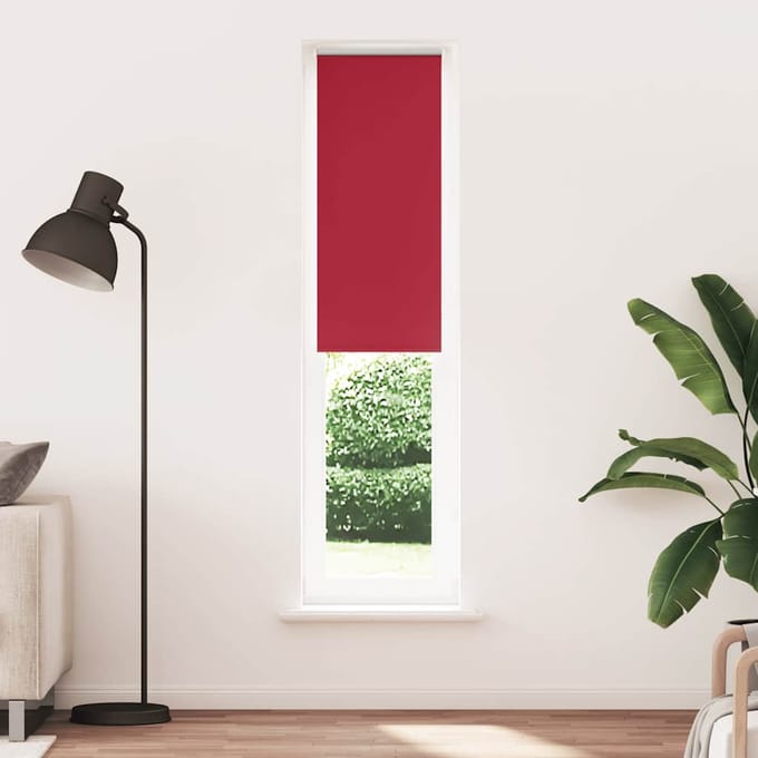 vidaXL - Rolgordijn - 55x210 - cm - verduisterend - stofbreedte - 50,7cm - polyester