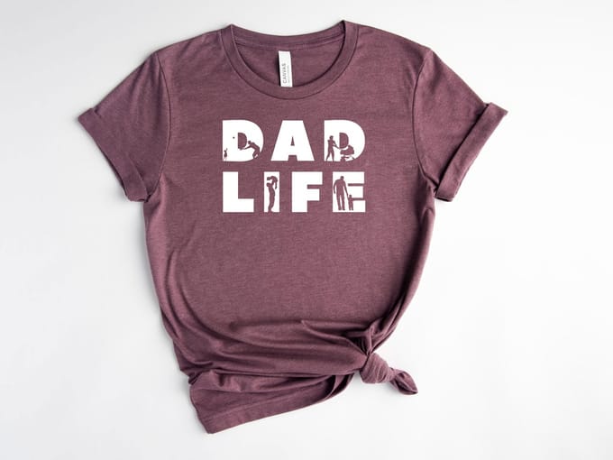 Lykke Dad Life t-shirt | Vader t-shirt| Maat S