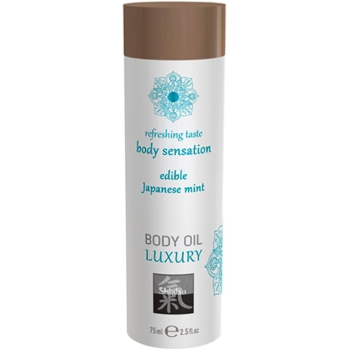 Shiatsu Luxe Japanse Munt Massageolie - 75ml