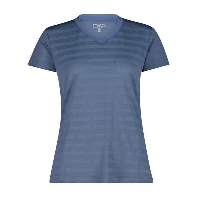 Shirt met horizontale mesh-details dames CMP