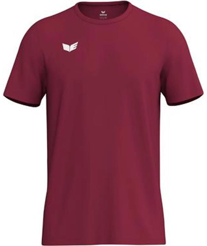 Erima Intro Functioneel T-Shirt Heren - New Bordeaux | Maat: XXL