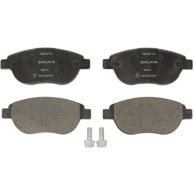 Remblokset DELPHI LP1653, voor