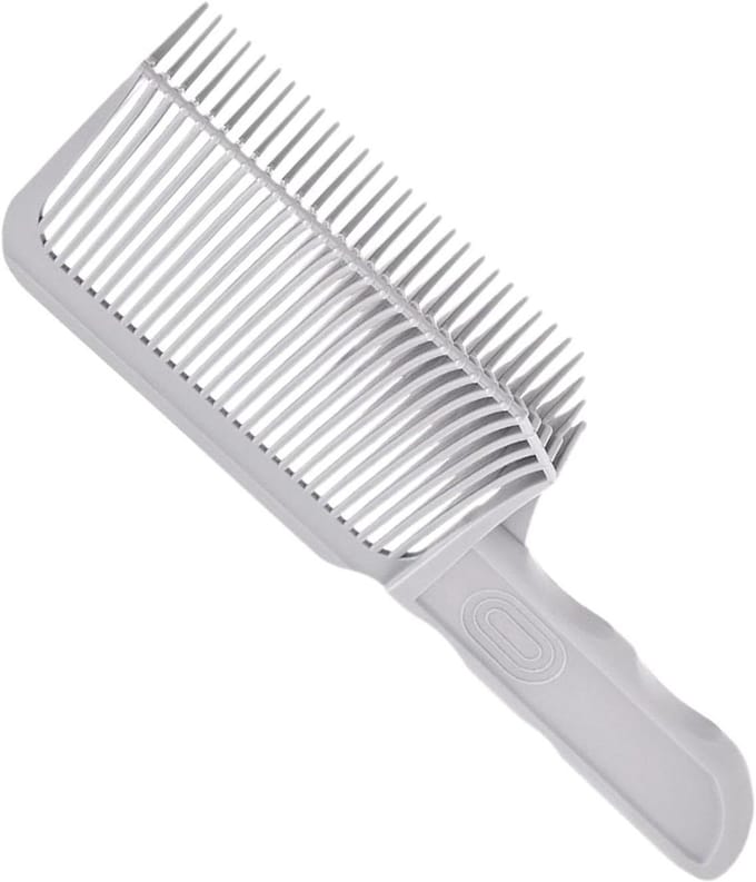 Kapperskam - Haarkam Professioneel - Precisie Knippen - Ergonomisch Gebogen - N.v.t. - Zwart