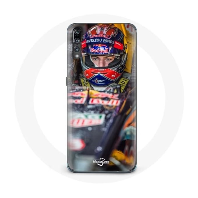 Coque pour Huawei p20 Formule 1 Max Verstappen Pilote automobile de F1