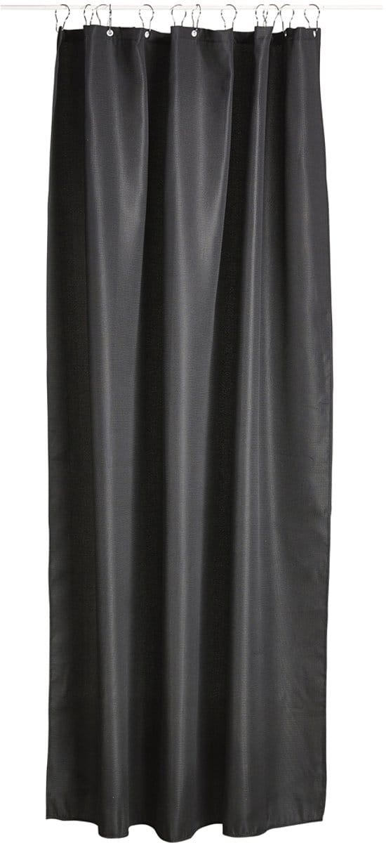 Zone Denmark Lux Douchegordijn 220 x 180 cm Black