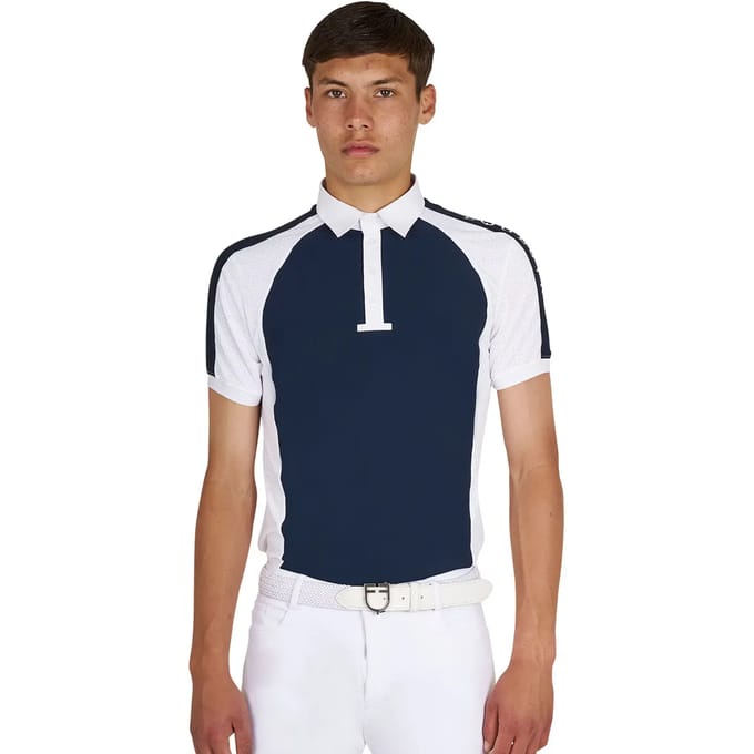 Wedstrijd polo voor paardrijden in mesh Equestro