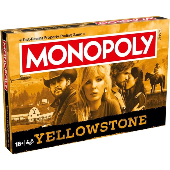 Winning Moves Monopoly - Bordspel - Yellowstone - Engels
