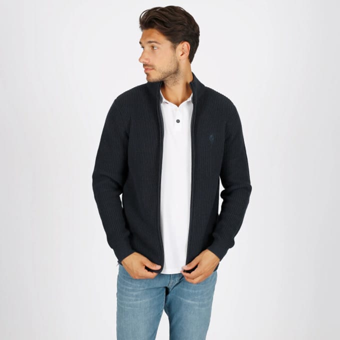 Heren Vest Vaals - Donkerblauw